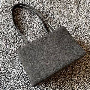 Vintage Gray Wool Kate Spade Bag